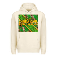 Tofu Let the shenanigans begin shamrock tumbler Premium Hoodie - HowdyJamesFarm