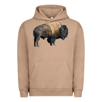 Pigment Burro Bison Buffalo Urban Hoodie - LillyAllenDesigns