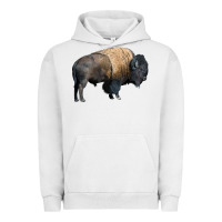Pigment Lunar Rock Bison Buffalo Urban Hoodie - LillyAllenDesigns
