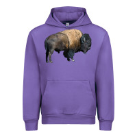 Tulip Bison Buffalo Urban Hoodie - LillyAllenDesigns