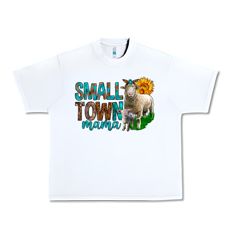 Small Town Mama With Sheeps Urban Heavy Tee by BundleAndBundleShop | Teevron