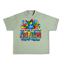 Oil Green autism awareness accept love understand Urban Heavy Tee - JahusDesignShop