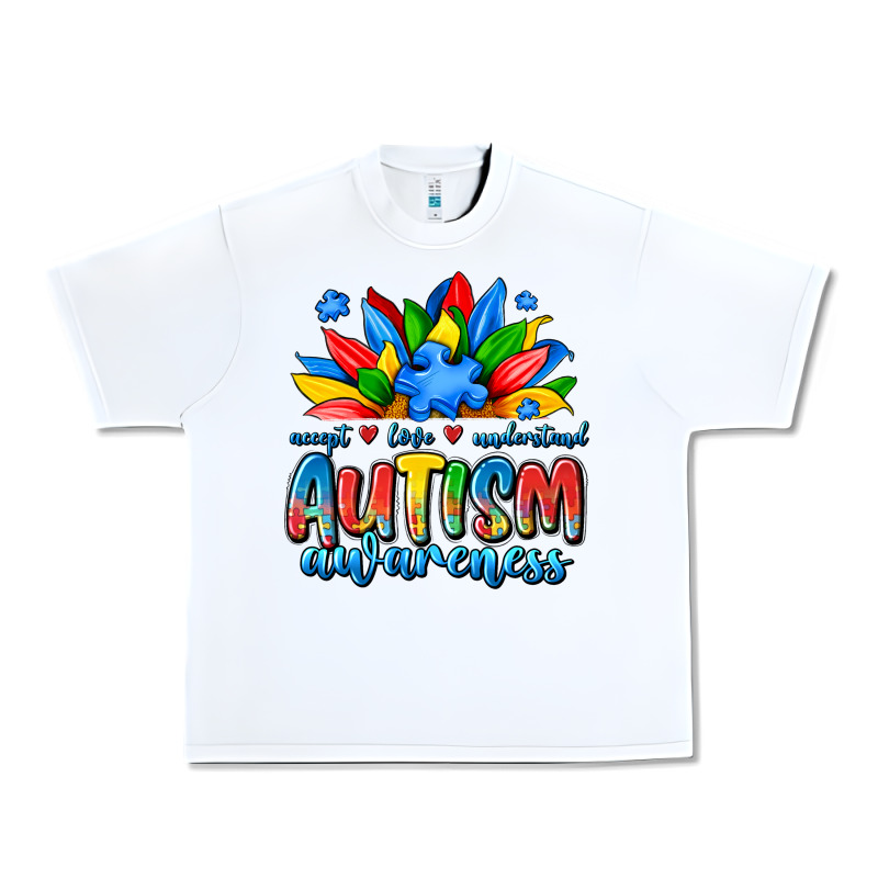 Autism Awareness Accept Love Understand Urban Heavy Tee by JahusDesignShop | Teevron