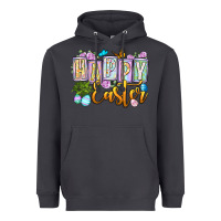 Smoke Happy Easter Heavyweight Hoodie - OliviaCreatesArt