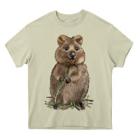 Mossy Quokka Heavy Core Tee - LillyAllenDesigns