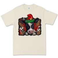 Bone christmas black and white baby cow Premium Tee - BarkalooDesign