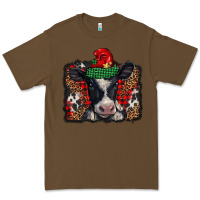 Cacao christmas black and white baby cow Premium Tee - BarkalooDesign