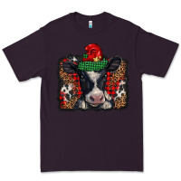 Plum christmas black and white baby cow Premium Tee - BarkalooDesign