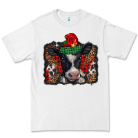 White christmas black and white baby cow Premium Tee - BarkalooDesign