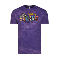 Cloud Purple she i̇s strong proverbs 31 25 Vintage Tee - JahusDesignShop