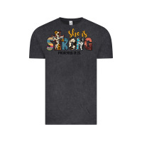 Vintage Black she i̇s strong proverbs 31 25 Vintage Tee - JahusDesignShop