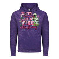 Cloud Purple im dreaming of a pink christmas Vintage Hoodie - MaliasSmallBusiness