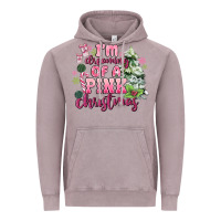 Vintage Zinc im dreaming of a pink christmas Vintage Hoodie - MaliasSmallBusiness