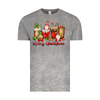 Cloud Rock merry christmas gnomes coffee cups Vintage Tee - MaliasSmallBusiness
