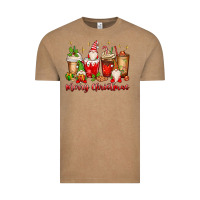 Vintage Coffee merry christmas gnomes coffee cups Vintage Tee - MaliasSmallBusiness