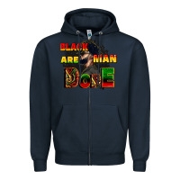 Navy black man are dope Zipper Hoodie - CowGirlArtShop