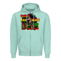 Seafoam black man are dope Zipper Hoodie - CowGirlArtShop