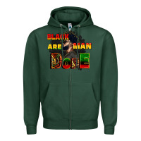 Sports Green black man are dope Zipper Hoodie - CowGirlArtShop