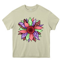 Mossy easter spring sunflower Heavy Core Tee - Jasminsmagicworld