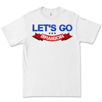 White Let's Go Brandon Premium Tee - Jasminsmagicworld