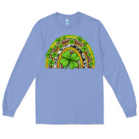 Colony Blue western st patricks rainbow Long Sleeve Tee - Jasminsmagicworld