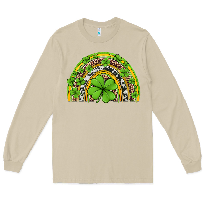 Western St Patricks Rainbow Long Sleeve Tee by Jasminsmagicworld | Teevron