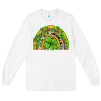 White western st patricks rainbow Long Sleeve Tee - Jasminsmagicworld