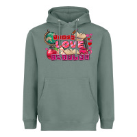 Sage Valentine's Day teach love inspire Heavyweight Hoodie - FaDigitalArtStudio