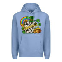 Colony Blue Arkansas map St. Patrick's Premium Hoodie - CowGirlArtShop