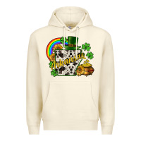 Sandshell Arkansas map St. Patrick's Premium Hoodie - CowGirlArtShop