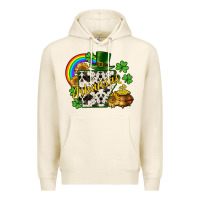 Tofu Arkansas map St. Patrick's Premium Hoodie - CowGirlArtShop