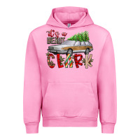 Fuchsia Pink Its Beaut Clark Urban Hoodie - CowhideDigitalArt