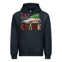 Navy Its Beaut Clark Urban Hoodie - CowhideDigitalArt
