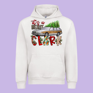 Its Beaut Clark Urban Hoodie Designed By Cowhidedigitalart