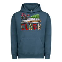 Pigment Midnight Navy Its Beaut Clark Urban Hoodie - CowhideDigitalArt