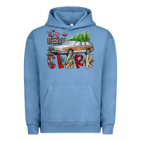 Pigment Pebble Blue Its Beaut Clark Urban Hoodie - CowhideDigitalArt