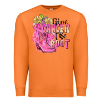 Carrot give cancer the boot Premium Sweatshirt - FaDigitalArtStudio