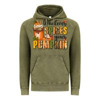 Vintage Olive whatever spices your pumpkin Vintage Hoodie - MaliasSmallBusiness