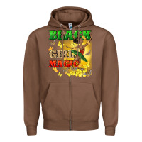 Chestnut black girl magic Zipper Hoodie - CowGirlArtShop