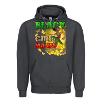 Smoke black girl magic Zipper Hoodie - CowGirlArtShop
