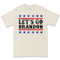 Bone Let's Go Brandon American Flag Premium Tee - Jasminsmagicworld