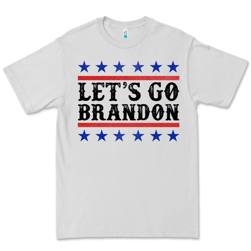 Let's Go Brandon American Flag Premium Tee by Jasminsmagicworld | Teevron