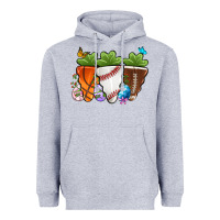 Heather Grey Easter Day Sports Easter sports carrots Heavyweight Hoodie - OliviaCreatesArt