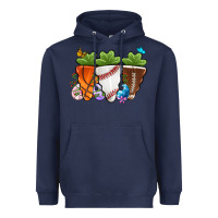 Navy Easter Day Sports Easter sports carrots Heavyweight Hoodie - OliviaCreatesArt
