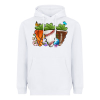 White Easter Day Sports Easter sports carrots Heavyweight Hoodie - OliviaCreatesArt