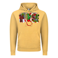 Vintage Mustard nurse christmas Vintage Hoodie - MaliasSmallBusiness
