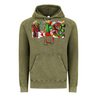 Vintage Olive nurse christmas Vintage Hoodie - MaliasSmallBusiness