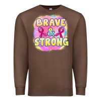 Chestnut brave and strong cancer Premium Sweatshirt - FaDigitalArtStudio
