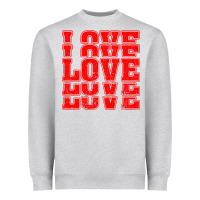 Heather Grey Love Heavyweight Sweatshirt - Bettercallsaul