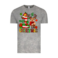 Cloud Rock my first christmas reindeer Vintage Tee - MaliasSmallBusiness
